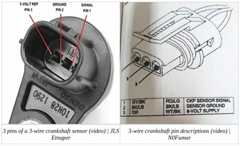 How to Test a 3 Wire Crankshaft Position Sensor Correctly