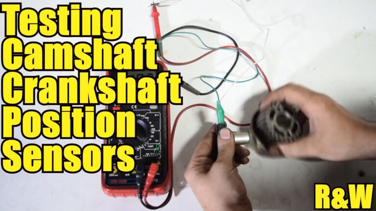 How to Test Crankshaft Position Sensor With Scanner
