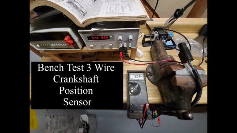 How to Bench Test a Crankshaft Position Sensor