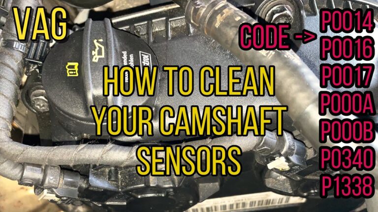 How to Clean Camshaft Position Sensor