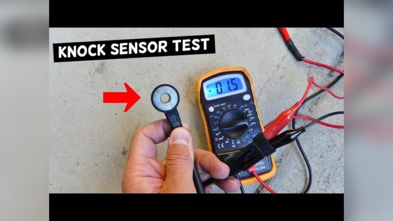 How to Test a Knock Sensor With a Multimeter