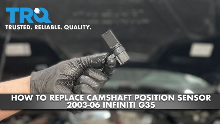 How to Replace Camshaft Sensor Infiniti G35